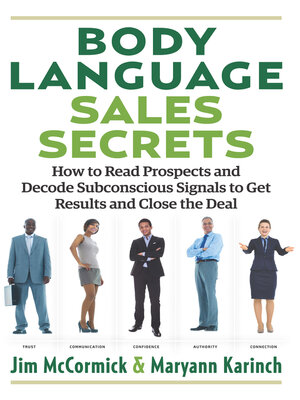 cover image of Body Language Sales Secrets
